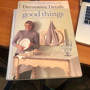 Decorating  details. By Martha Stewart  2 books